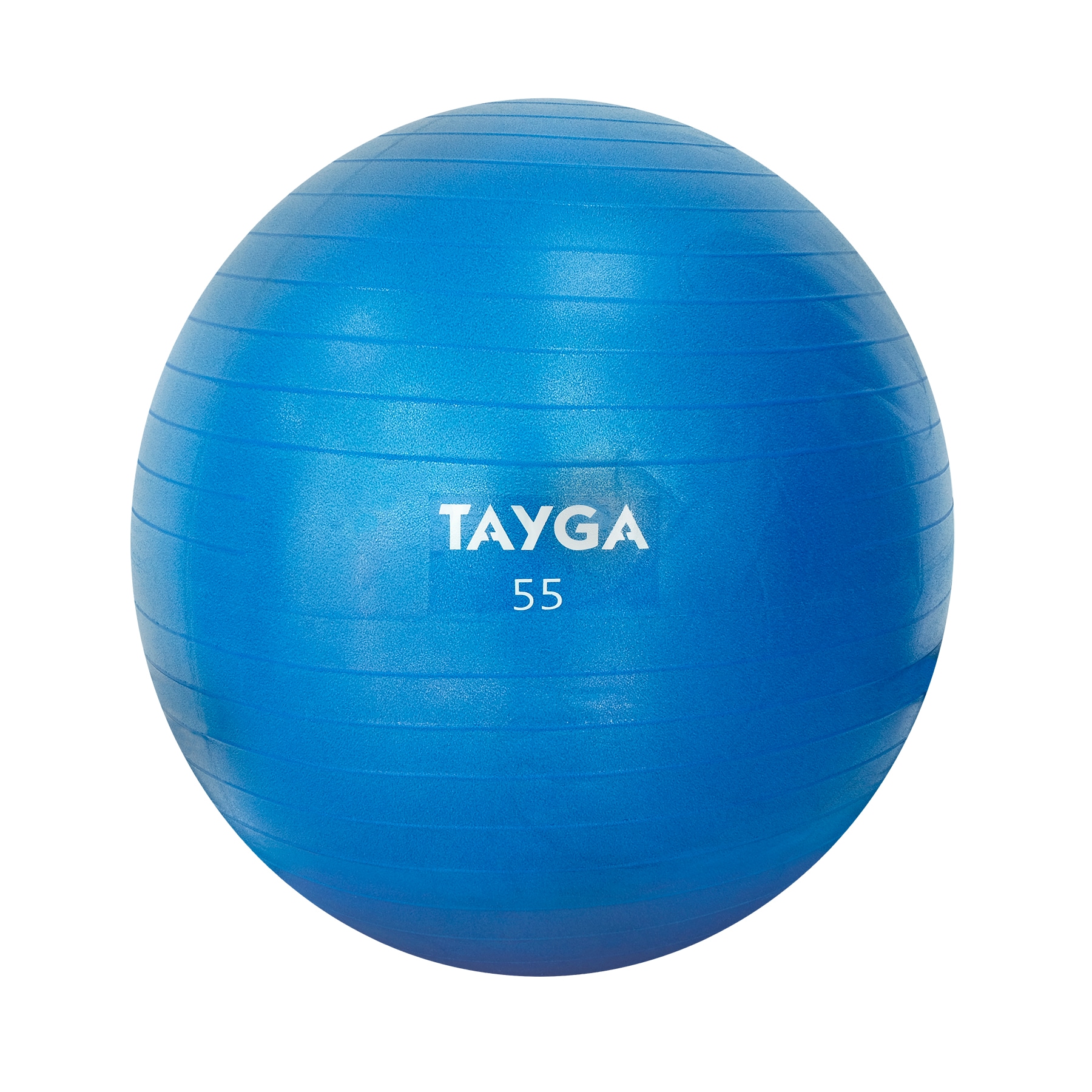 Pelota Yoga Azul Tayga, 55cm Diam C/bomba