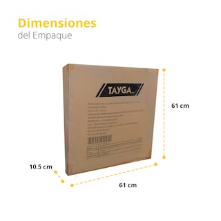 Foto 5 | Entrenador De Equilibrio Tayga 60cm Color Negro Con Bomba Para Inflar.