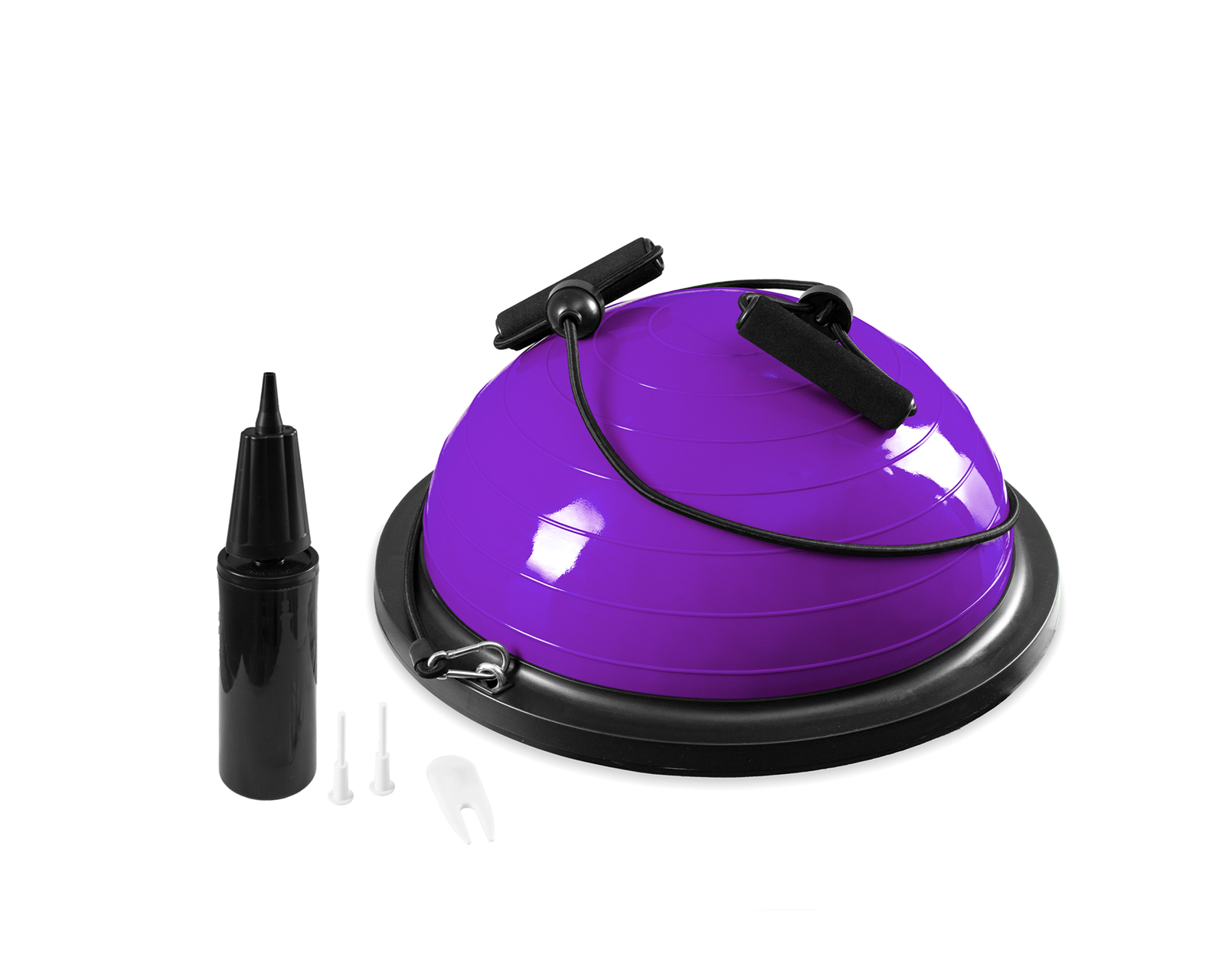 Foto 1 | Pelota de Equilibrio Bosu con Ligas de Resistencia para Entrenamiento
