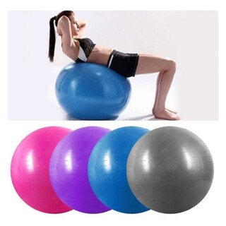 Foto 2 | Pelota De Yoga Para Pilates De 75 Cm Con Inflador De 150 Kg De Capacidad - Venta Internacional.
