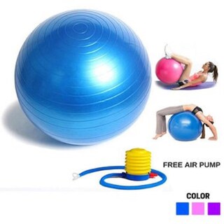 Foto 4 | Pelota De Yoga Para Pilates De 75 Cm Con Inflador De 150 Kg De Capacidad - Venta Internacional.