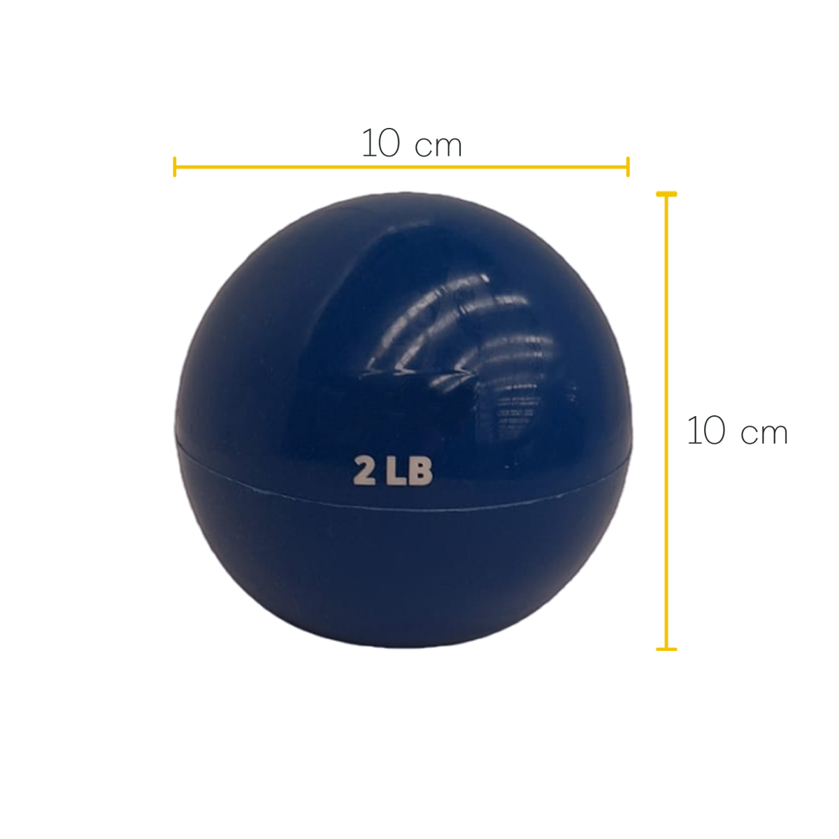 Foto 3 pulgar | Pelota De Peso 2 Libra .90 Kg Ideal Para Tonificación  Rehabilitación Y Entrenamiento De Fuerza