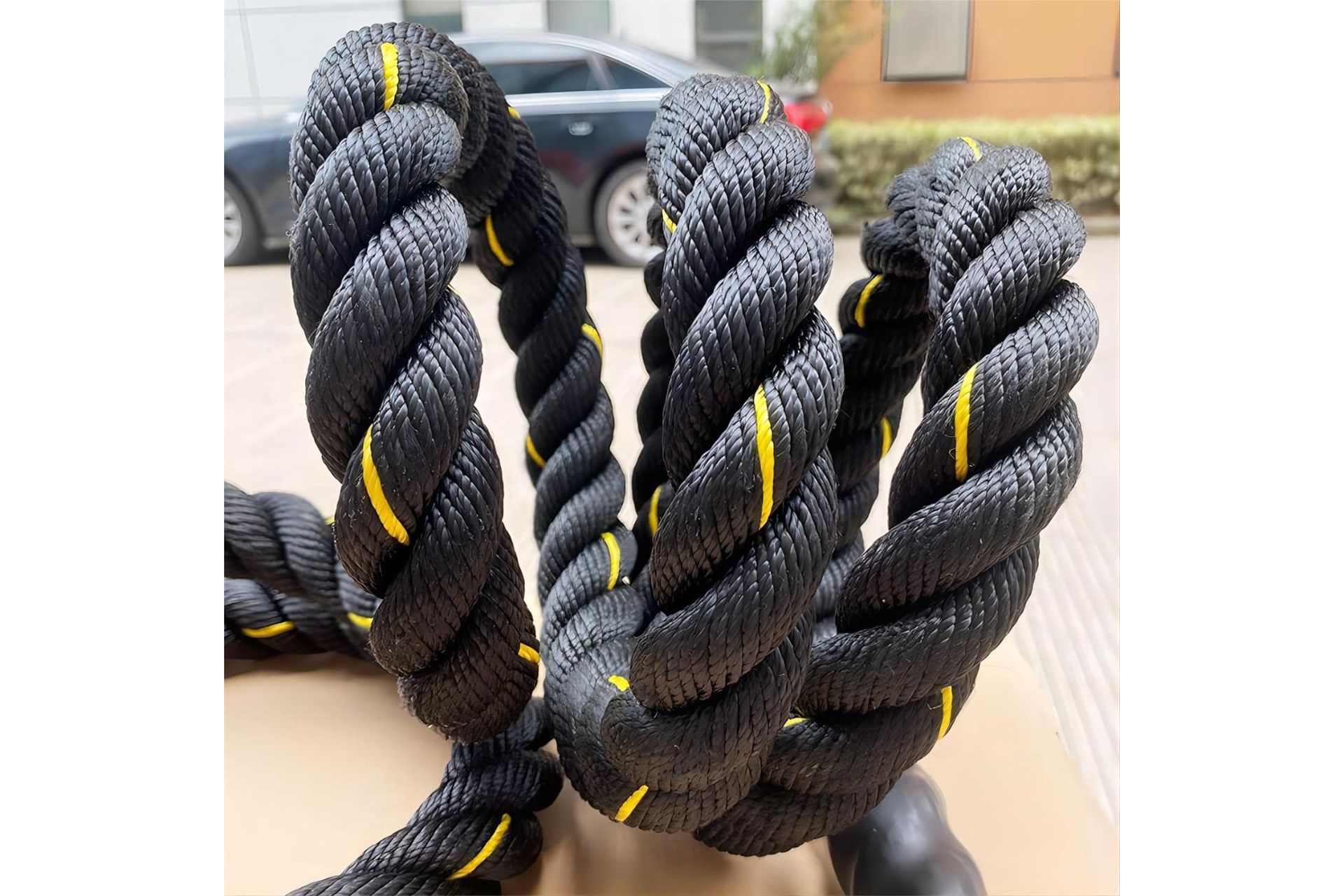 Foto 4 pulgar | Cuerda De Azote Para Crossfit Battle Rope 3.8cm X 15 Mts Cuerda De Batalla