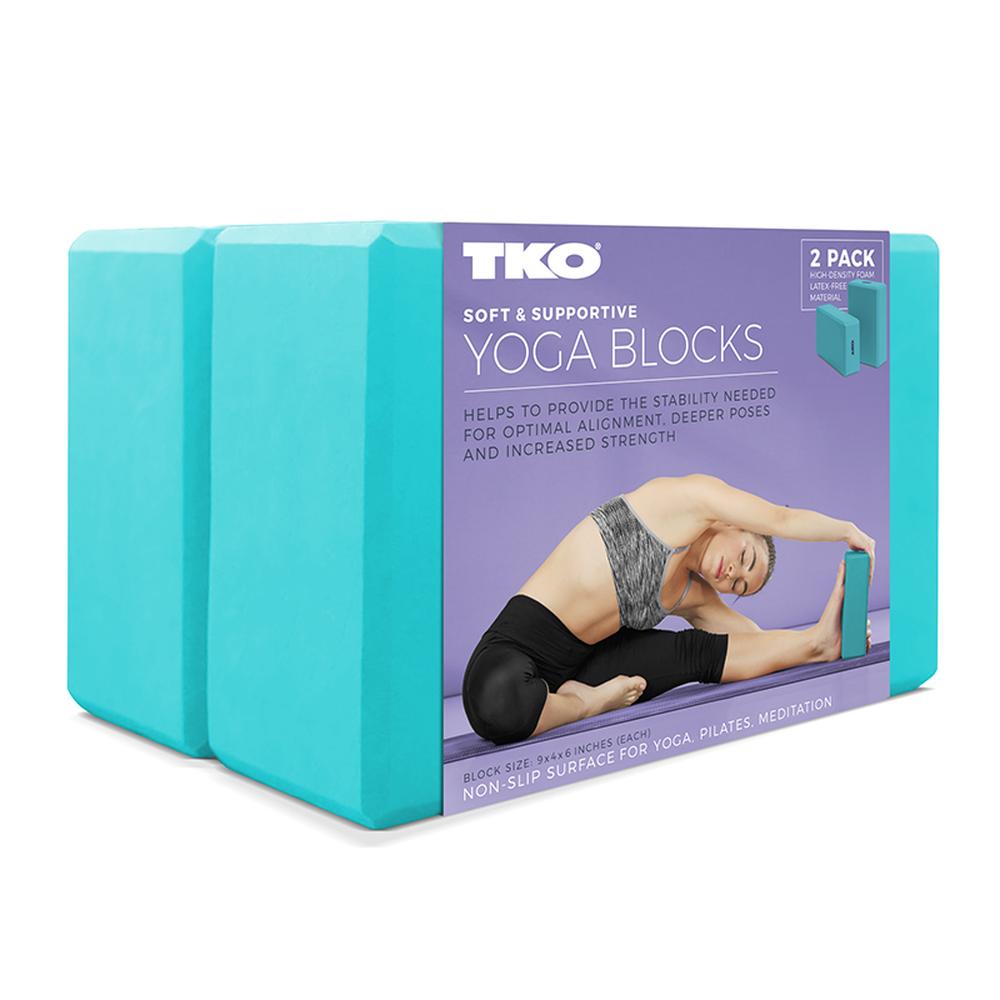 Foto 3 pulgar | Juego De Bloques De Yoga Set De 2 Piezas Tko