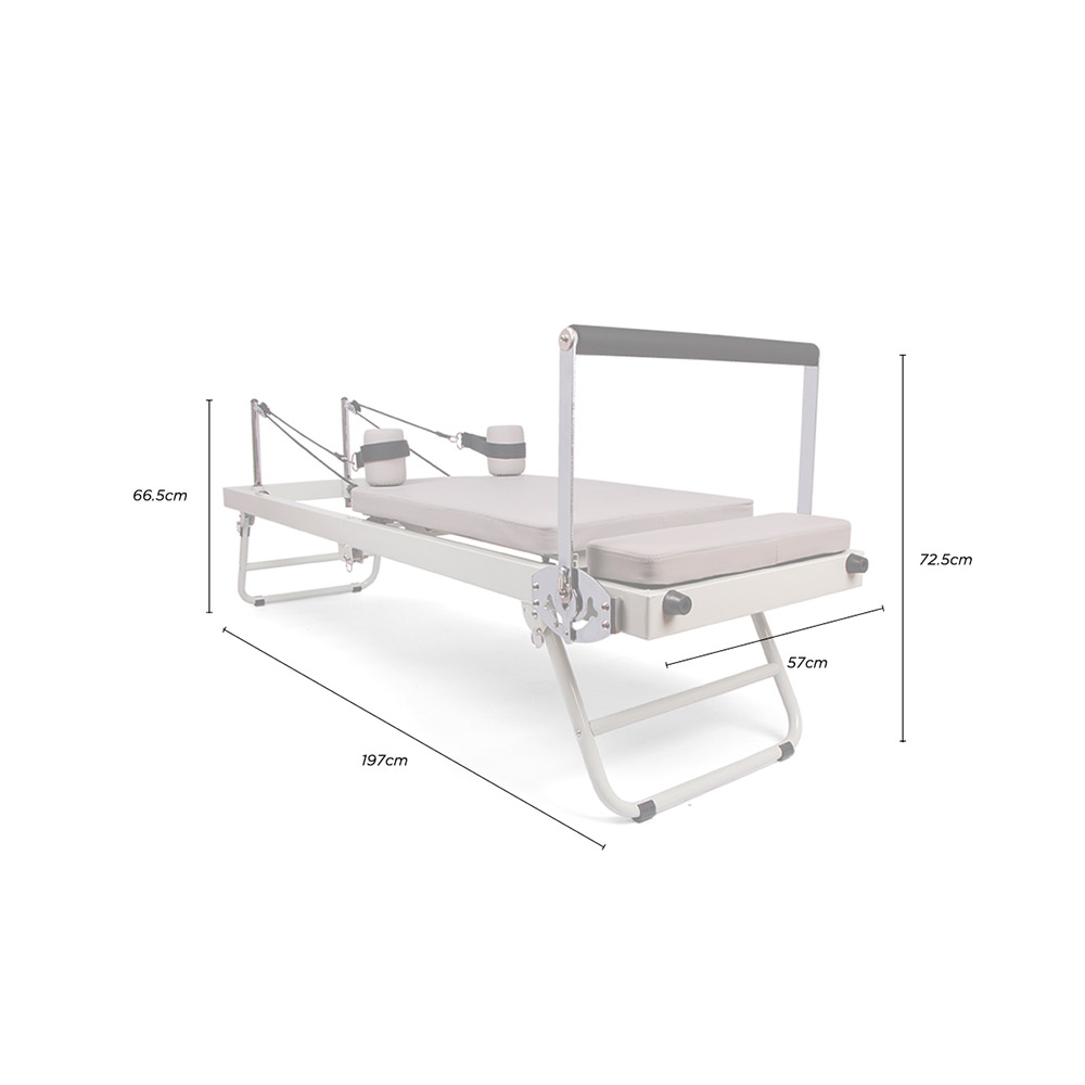 Foto 3 pulgar | Cama de Pilates Reformer Portatil Yoga Fitness Plegable