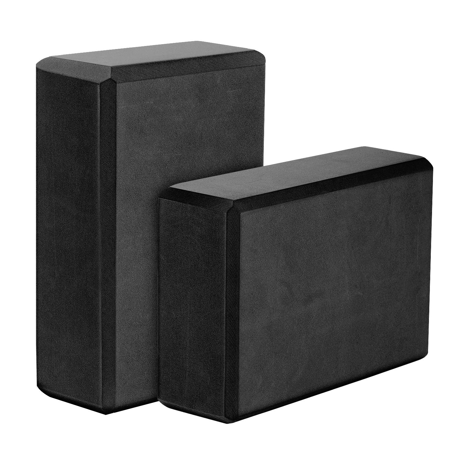 Foto 2 pulgar | Yoga Blocks Moko Thin, Paquete De 2 Unidades, Espuma Eva De Alta Densidad, Color Negro - Venta Internacional.