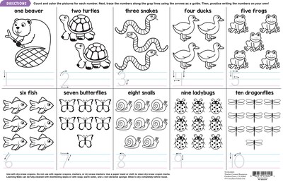 Foto 3 | Números Del 1 Al 10 De Los Recursos Creados Por El Maestro Learning Mat - Venta Internacional.