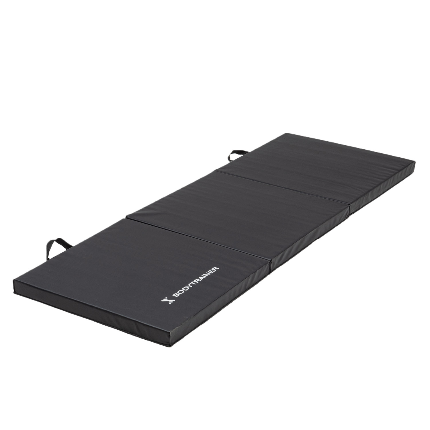Foto 3 pulgar | Colchoneta Gimnasia Bodytrainer Plegable 180x60 Cm Negra
