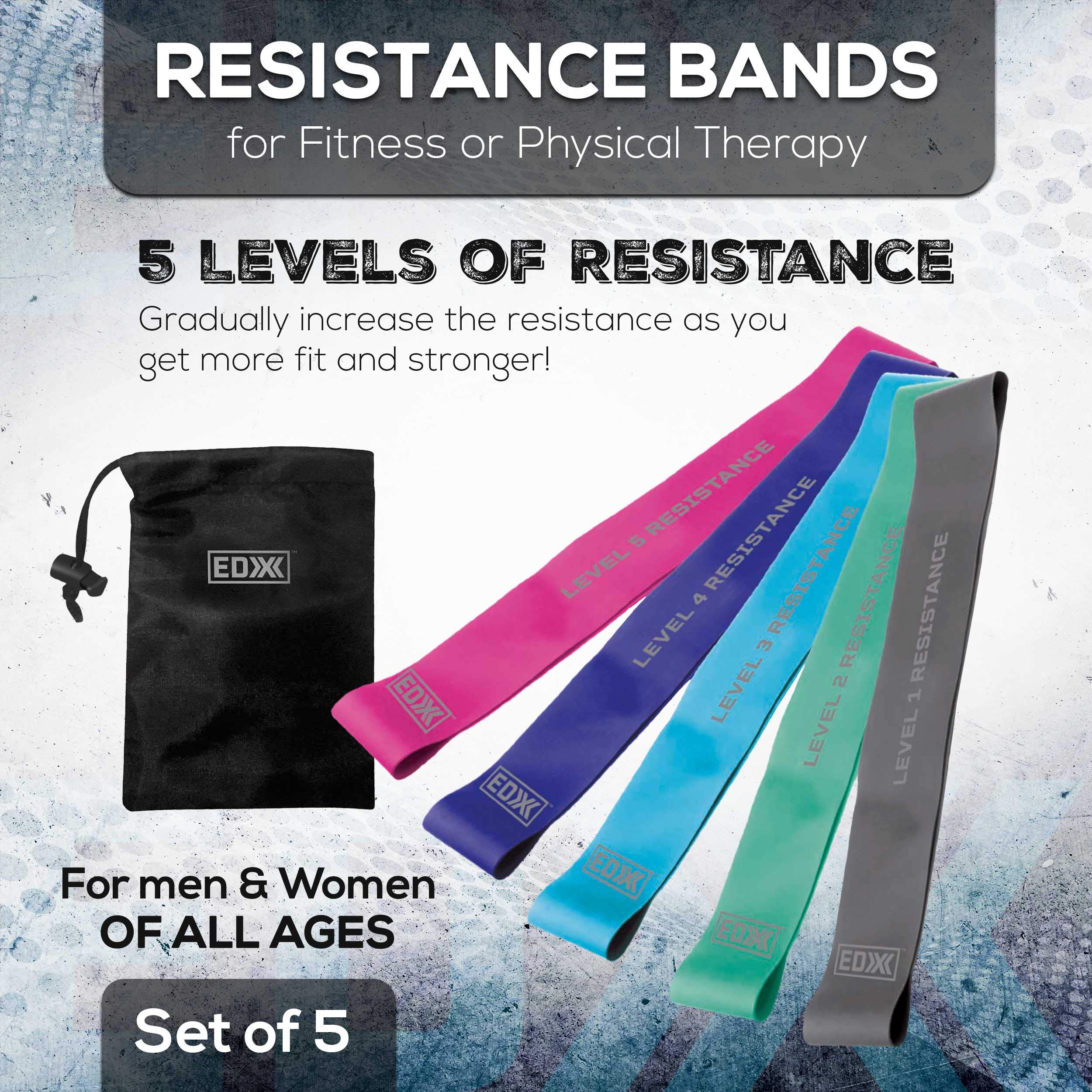 Foto 6 pulgar | Resistance Loop Bands Edx Para Ejercicio, Acondicionamiento Físico Y Entrenamientos - Venta Internacional.