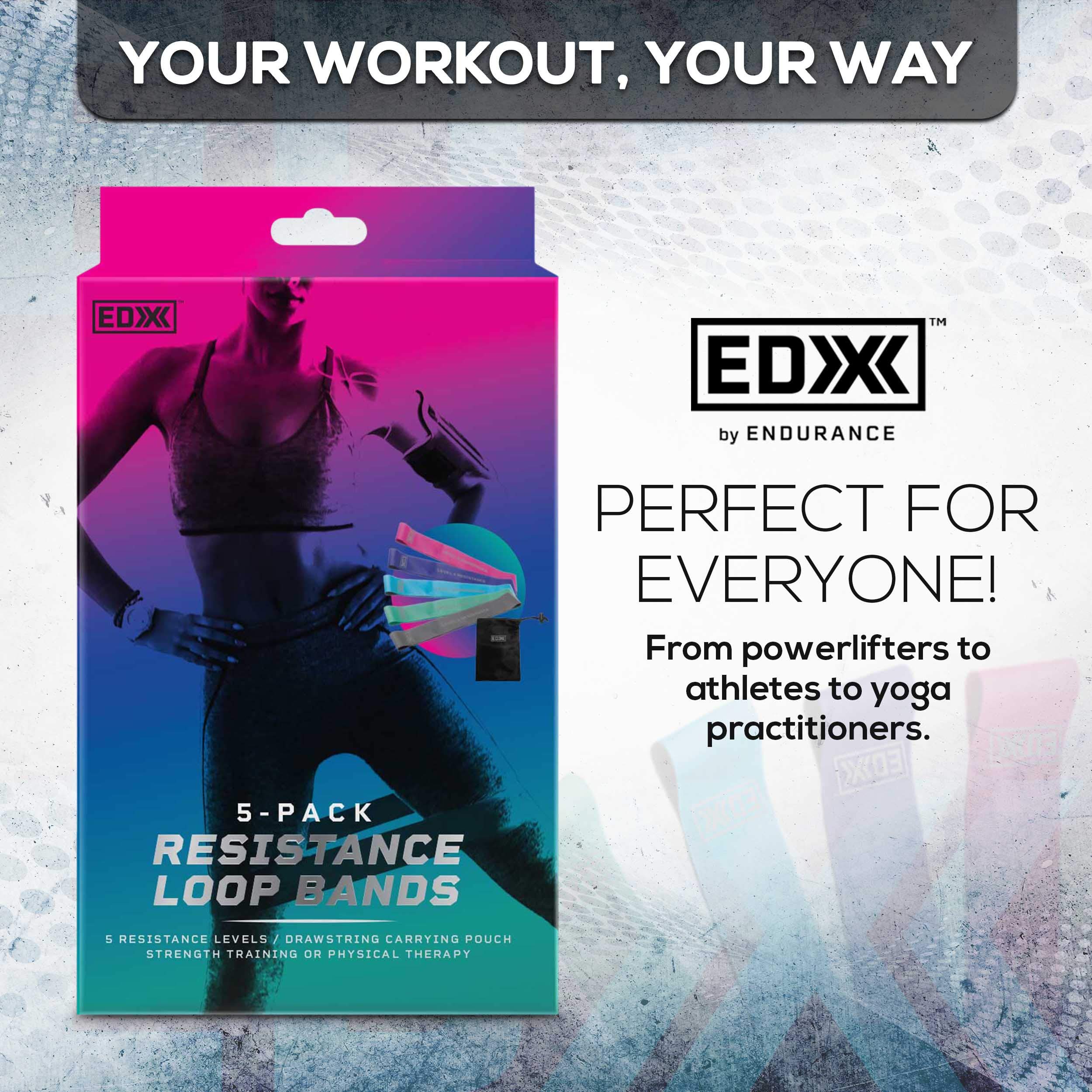Foto 7 pulgar | Resistance Loop Bands Edx Para Ejercicio, Acondicionamiento Físico Y Entrenamientos - Venta Internacional.