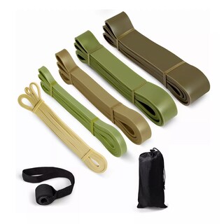 Foto 1 | Set De 5 Bandas De Resistencia Pull Ups Elasticas Eo Safe Imports Esi-17506 Multicolor