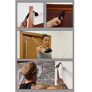 Foto 3 | Set De 5 Bandas De Resistencia Pull Ups Elasticas Eo Safe Imports Esi-17506 Multicolor