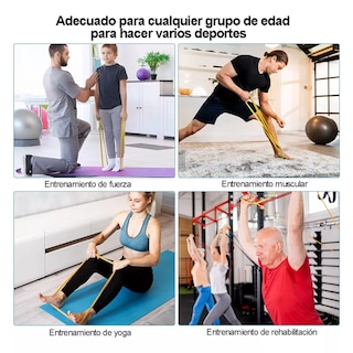 Foto 3 | Bandas Elásticas Eo Safe Imports de 4 Piezas