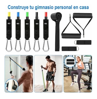 Foto 3 | Kit Bandas de Resistencia para Ejercicio Eo Safe Imports Multicolor 23 Piezas