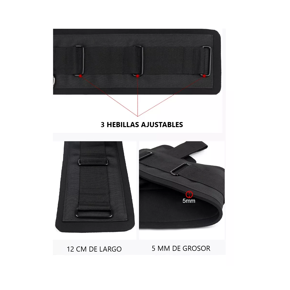Foto 4 pulgar | Ligas de Resistencia Entrenamiento Fitness Eo Safe Imports Esi-14032-1 Multicolor