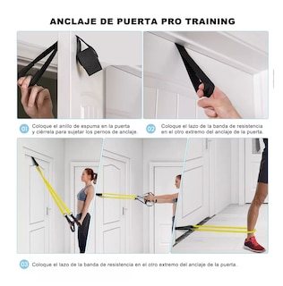 Foto 3 | Bandas Elásticas de Ejercicio con 4 Piezas
