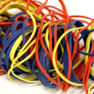 Foto 2 | Bandas Elásticas Bazic Multicolor 227 G - Venta Internacional