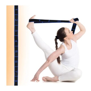 Foto 4 | Banda Para Estiramiento Strech Fitness Yoga Ballet 8 Tamaños Eo Safe Imports Esi-19335 Rojo