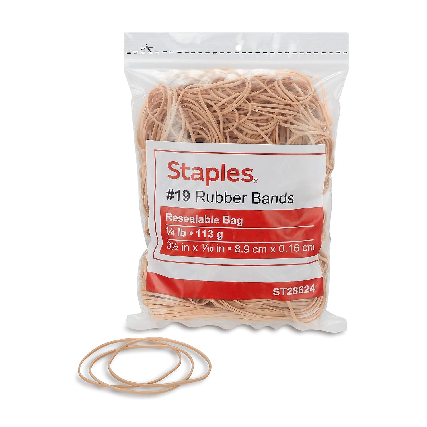 Bandas Elásticas Staples Economy #19 113 G (410 Bandas) - Venta Internacional.