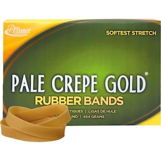 Foto 2 | Rubber Bands Alliance Pale Crepe Gold #84, Caja De 1 Libra (240 Bandas) - Venta Internacional.