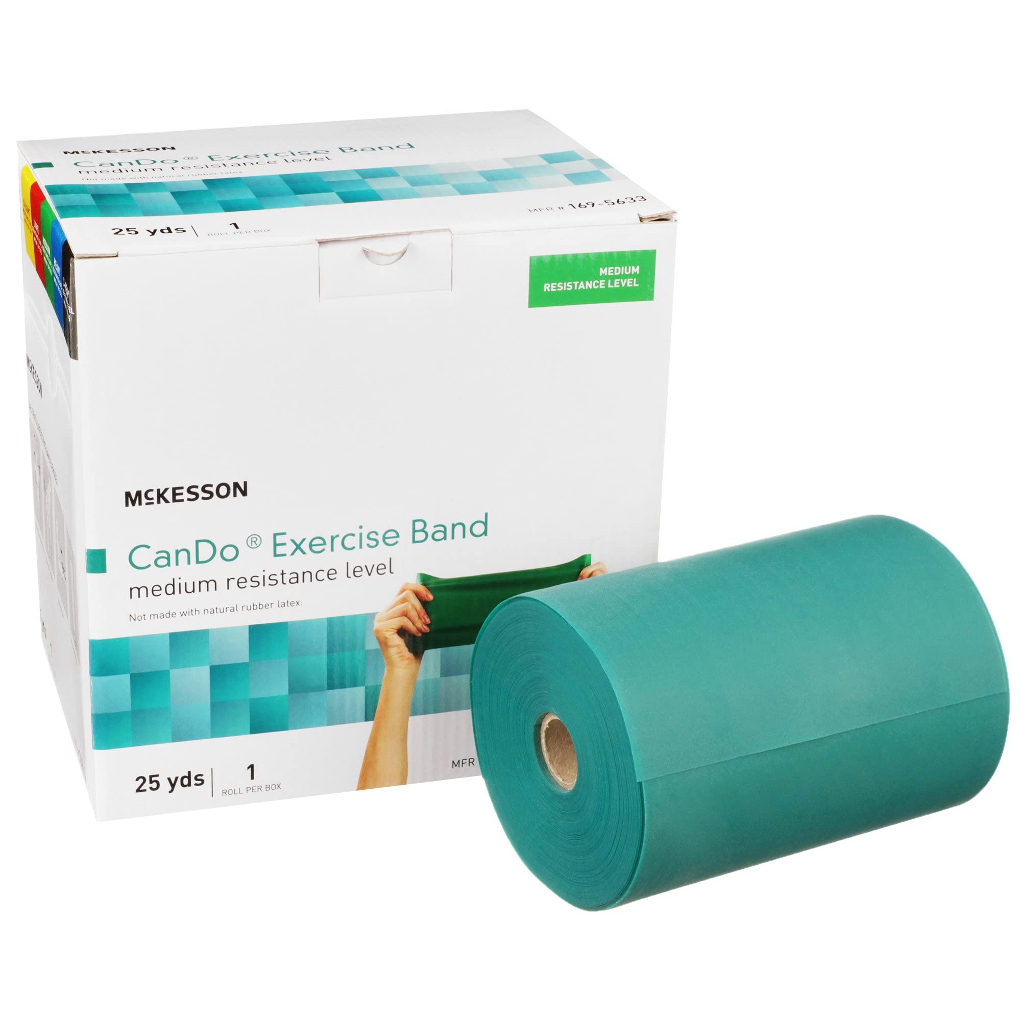 Foto 1 | Banda De Resistencia Mckesson Can Do Green  Tamaño Mediano  5 Cm X 23 M - Venta Internacional.