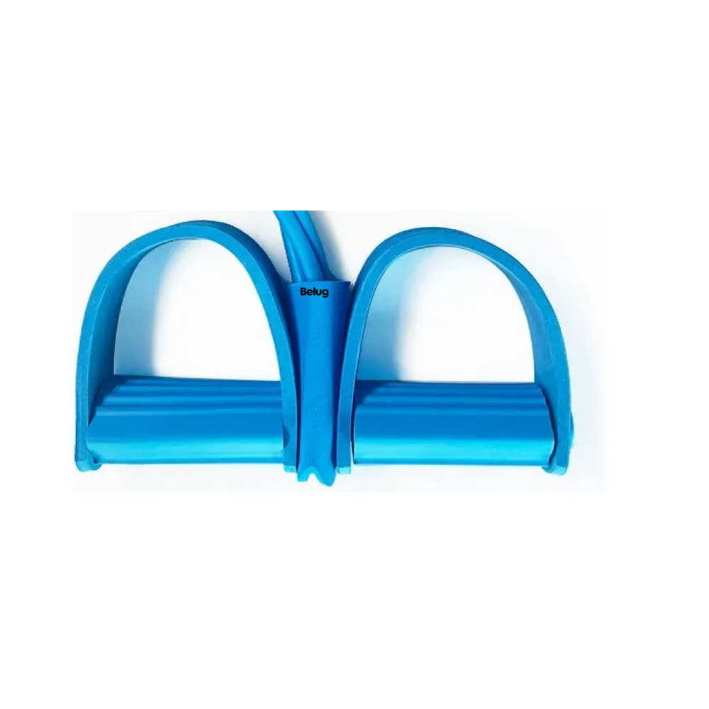 Foto 4 pulgar | Liga Ejercicio Abdomen Piernas Cintura Banda Resistencia  Belug Azul