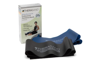 Foto 7 | Set De Bandas De Resistencia Theraband Professional Azul Y Negro - Venta Internacional.