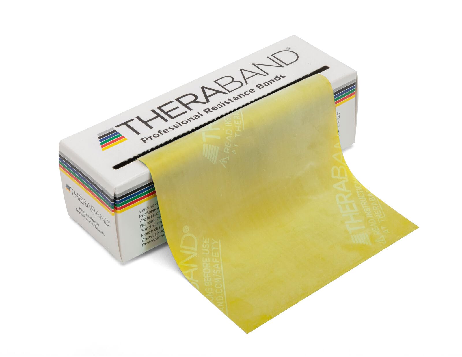 Foto 2 pulgar | Bandas De Resistencia Theraband Professional Latex Yellow Level 2 - Venta Internacional.