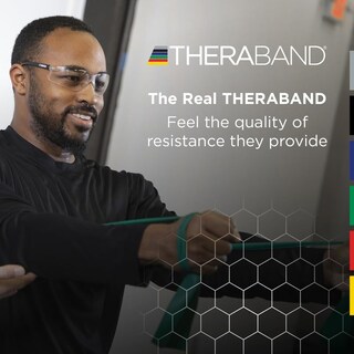 Foto 5 | Bandas De Resistencia Theraband Professional Latex Yellow Level 2 - Venta Internacional.