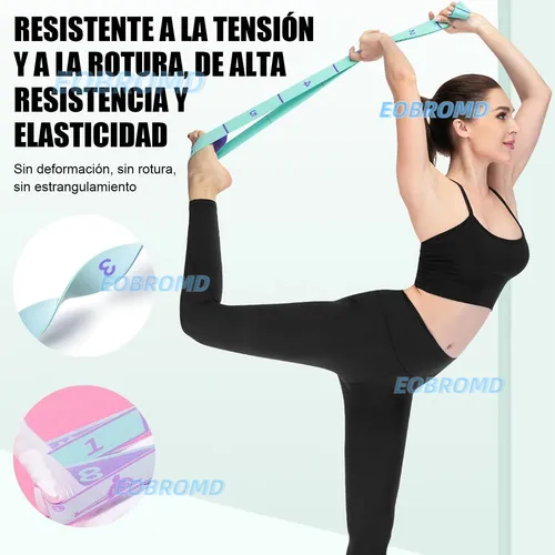 Foto 5 pulgar | Banda Resistencia Xtellar Elástica Fitness Cinturón Para Yoga 125cm