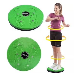 Foto 2 | Disco Giratorio Con 8 Imanes Reduce Cintura Ejercicio Cardio Verde