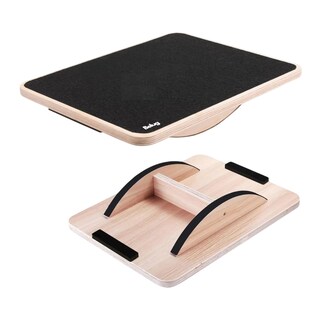 Foto 1 | Tabla De Equilibrio Belug Sportisimo Balance Madera Ejercicio Gym Negro Con Marron Claro