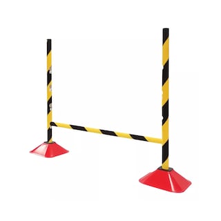 Foto 3 | Kit de Vallas Altura Ajustable 4 Niveles 3 Piezas