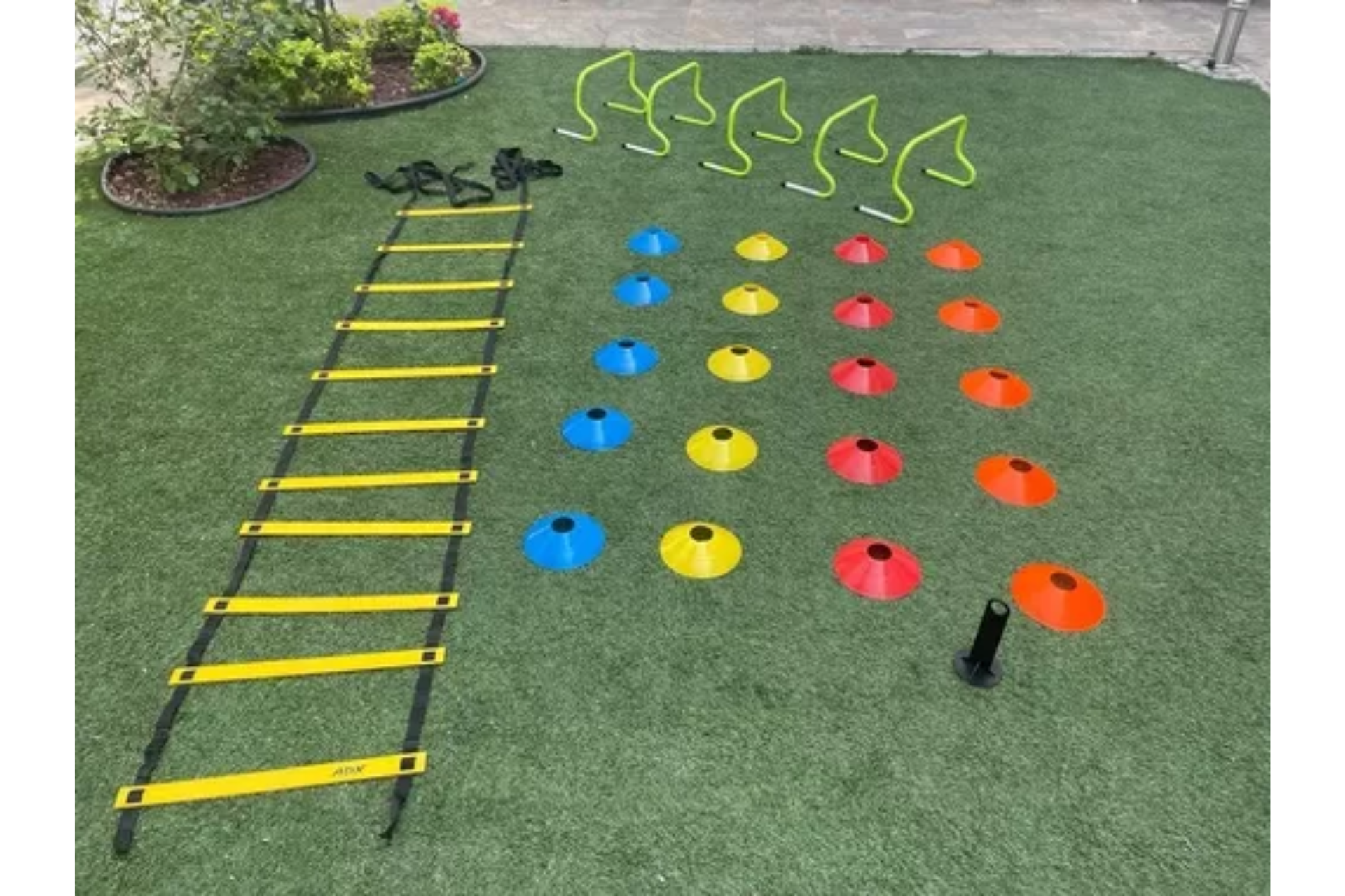 Foto 3 pulgar | Kit De Entrenamiento Agilidad Fuerza Futbol Deporte