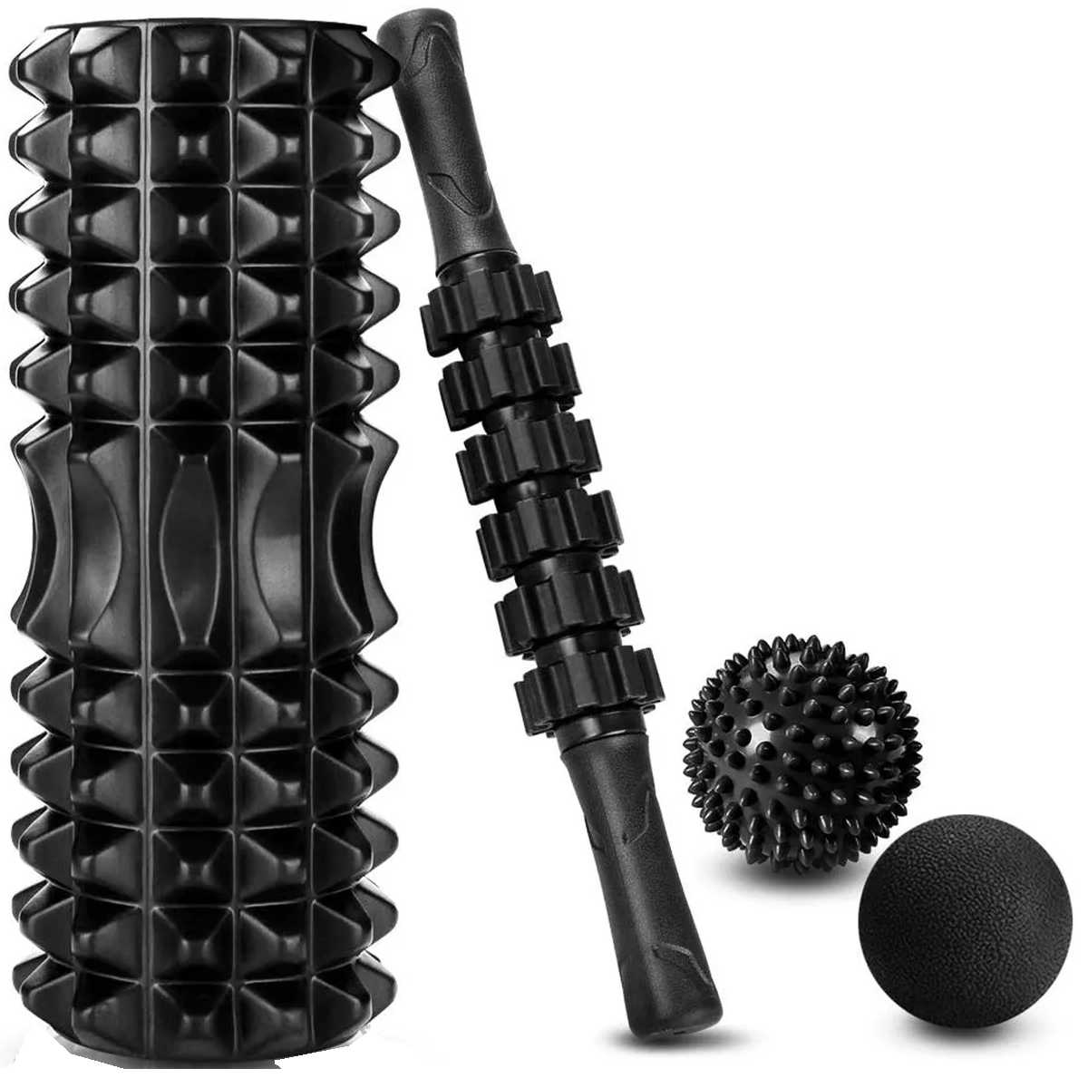 Foto 2 pulgar | Rodillo de Espuma Eo Safe Imports Esi12504 Negro para Yoga