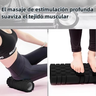 Foto 4 | 8 En 1 Rodillo Masaje Muscular Foam Rodillo Eo Safe Imports Esi-16988 Negro