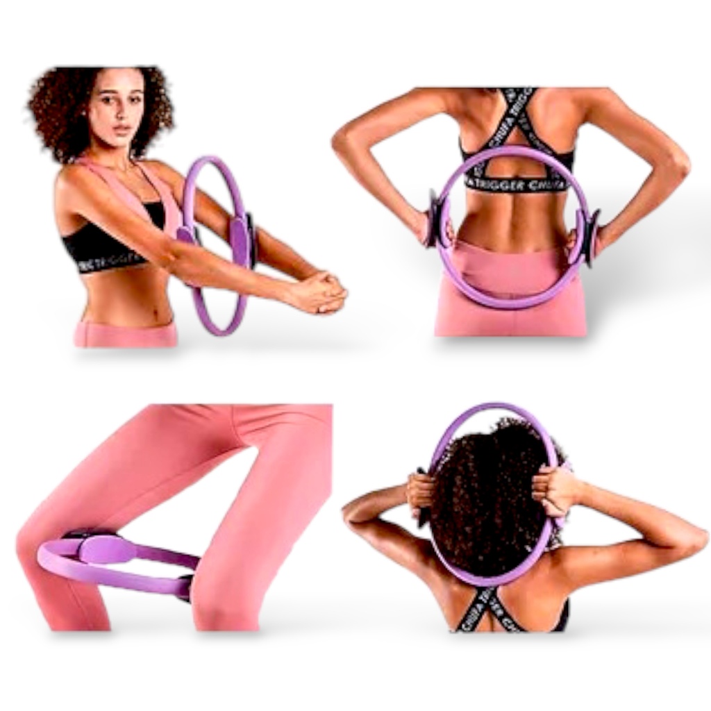 Foto 4 pulgar | Aro de Yoga Id Infinité Púrpura