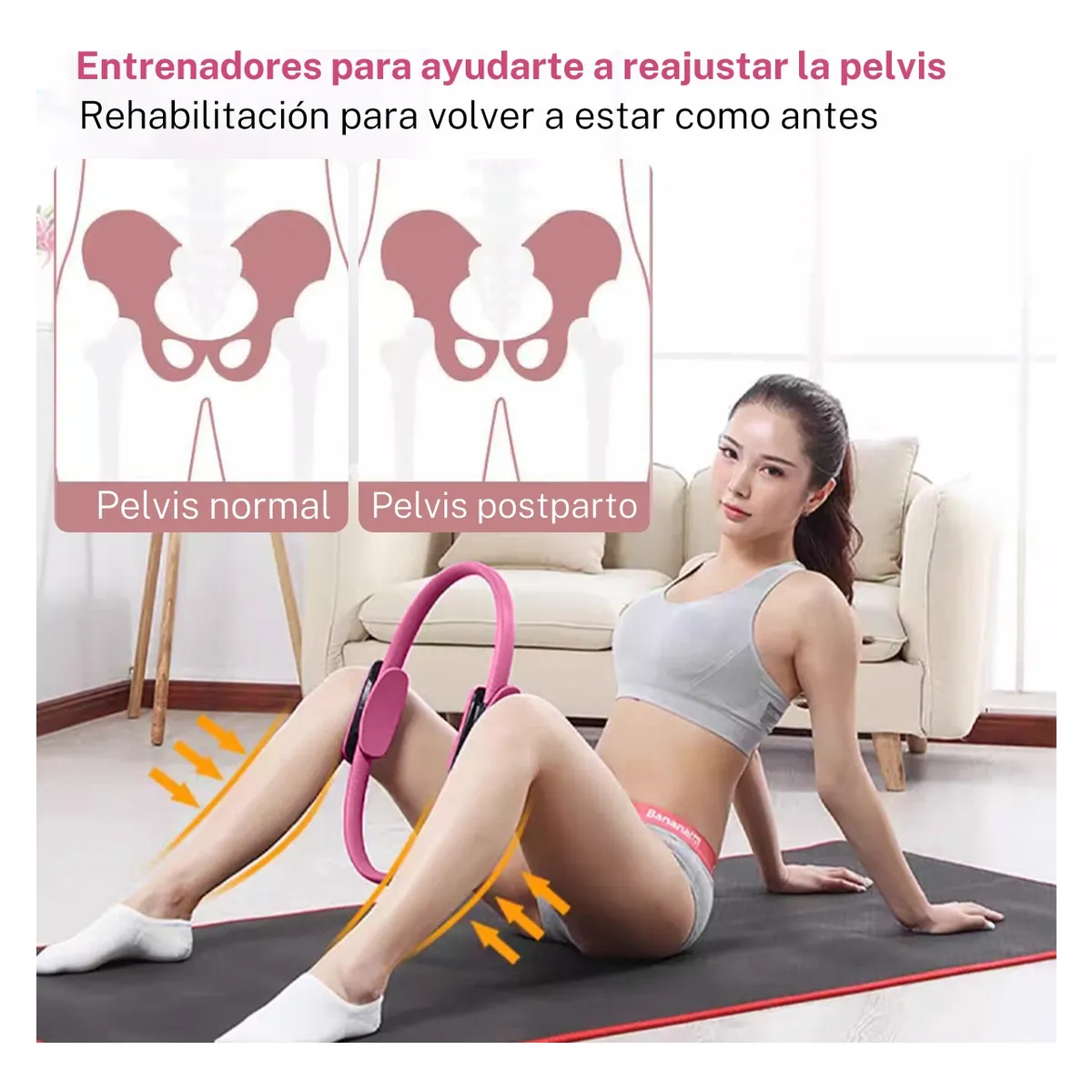 Foto 2 | Anillos de Pilates Eo Safe Imports 2 Piezas