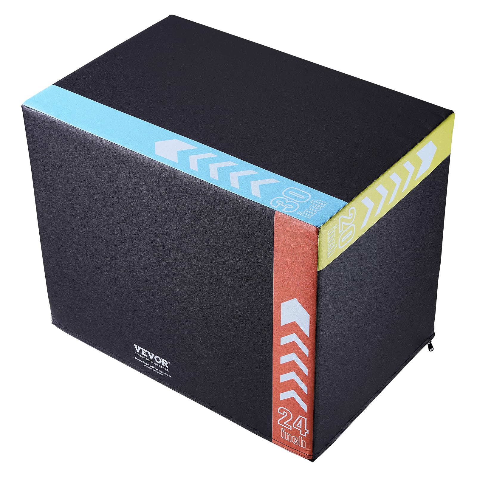 Foto 2 pulgar | Jump Box Vevor 3 En 1 Con Plataforma Pliométrica De Algodón, 30 X 24 X 20 Cm - Venta Internacional.