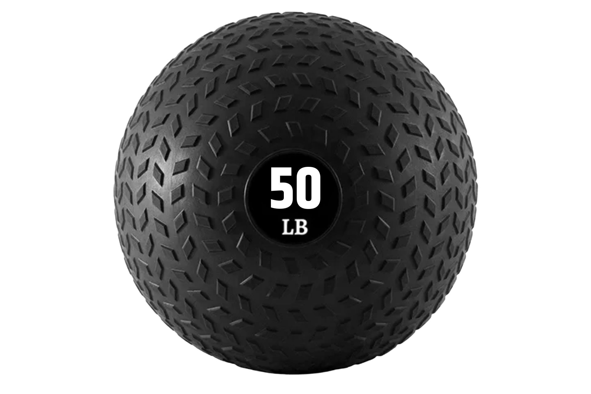 Pelota de Azote Slam Ball 50 Lbs Negra con Textura Antideslizante