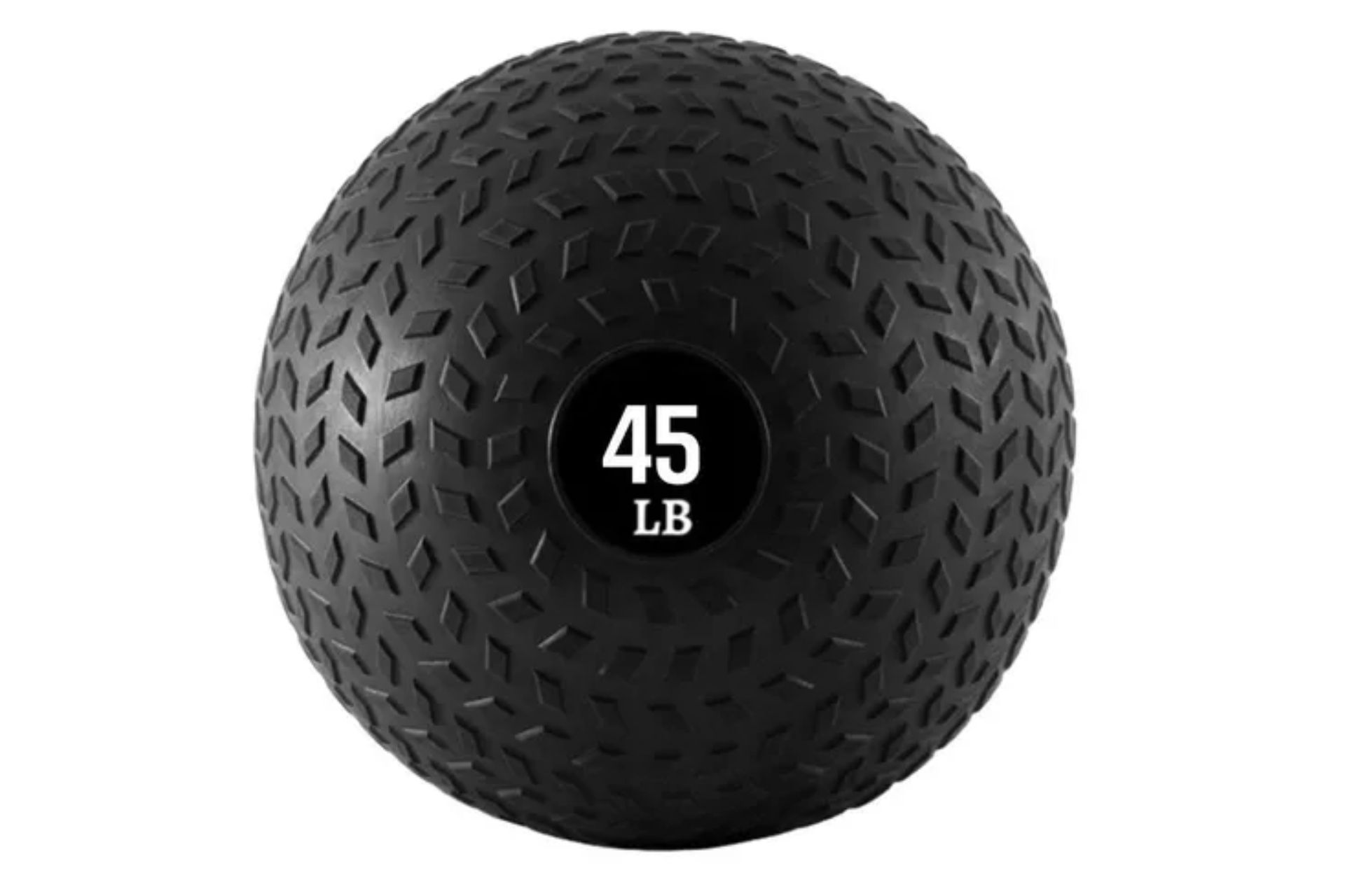 Pelota de Azote Slam Ball con Textura Antideslizante Negra 45 Libras