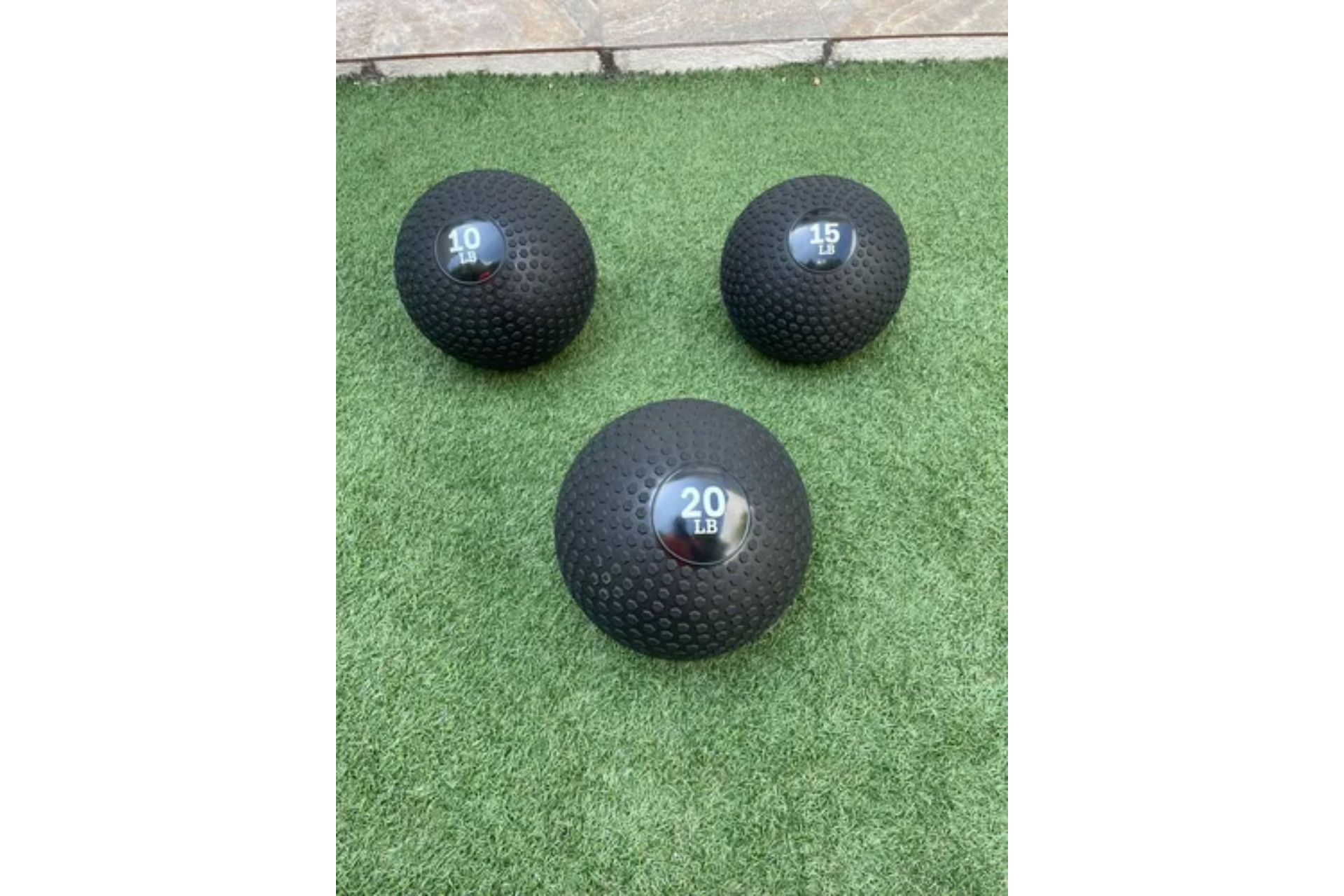 Foto 3 pulgar | Set De Slam Ball De 10, 15 Y 20 Libras