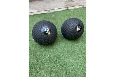 Foto 2 | Set De 2 Slam Ball De 10 Y 15 Libras
