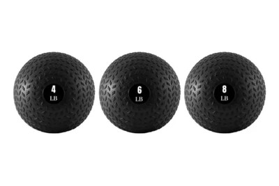 Foto 1 | Set De 3 Slam Ball De 4, 6 Y 8 Libras