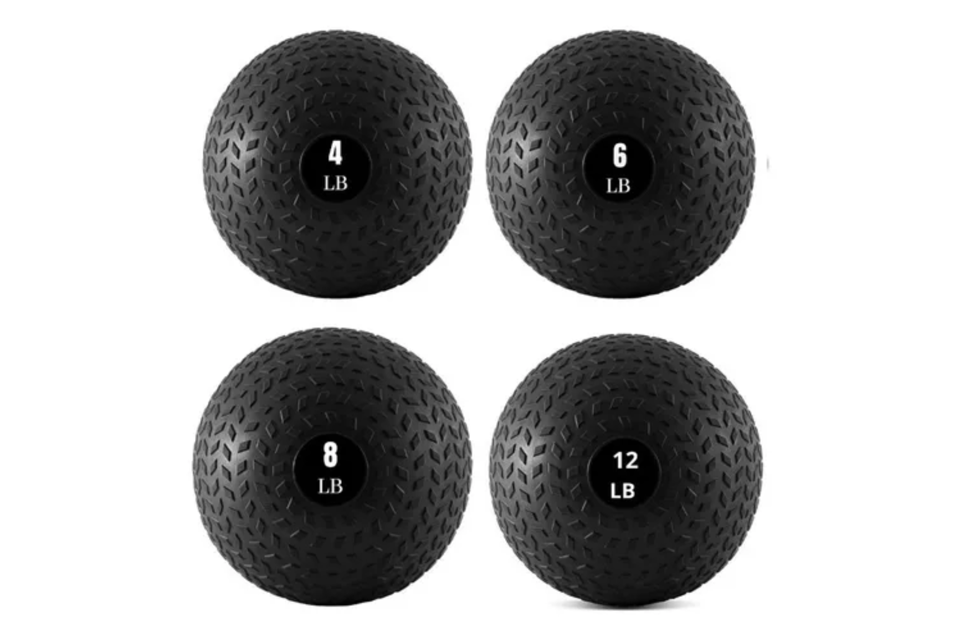 Foto 2 pulgar | Set De 4 Slam Ball De 4, 6, 8 Y 12 Libras