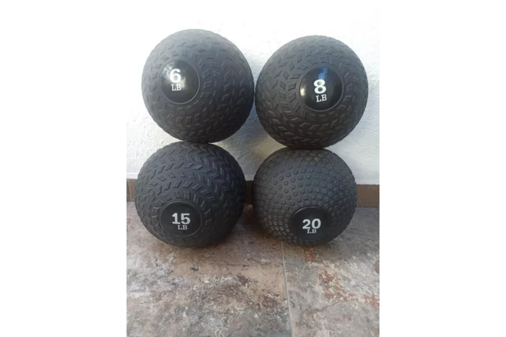 Foto 3 pulgar | Juego De 4 Slam Ball De 6, 8, 15 Y 20 Libras