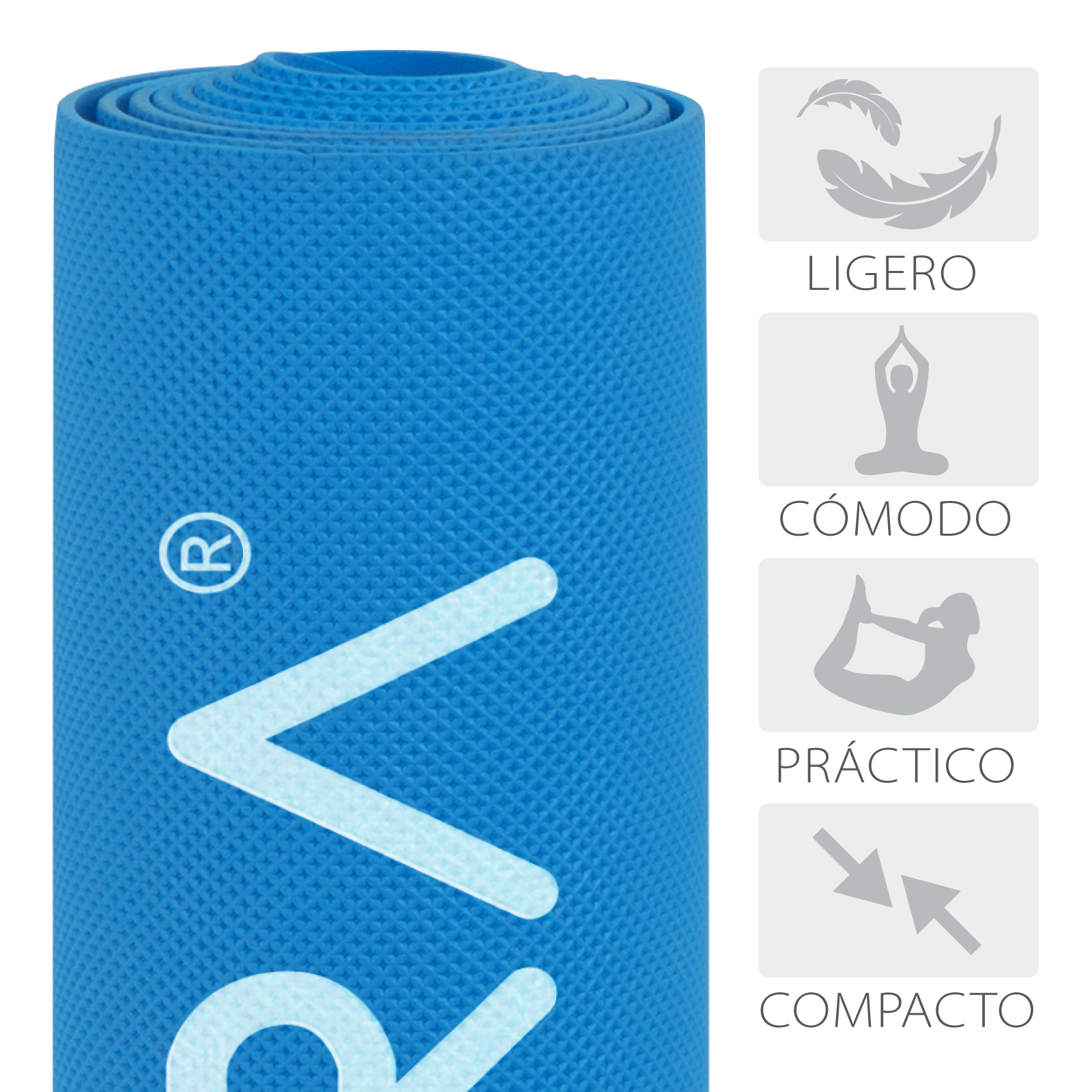 Foto 3 pulgar | Tapete de Yoga y Pilates Fitness