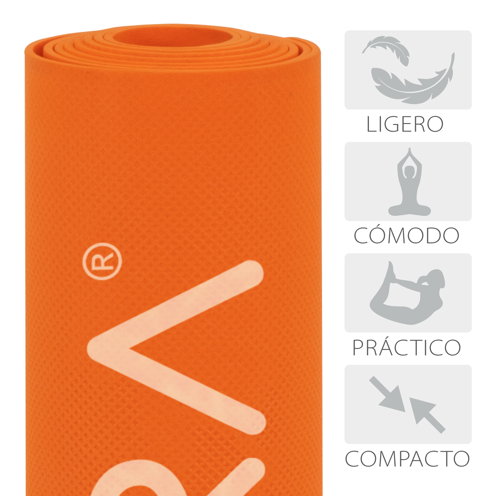 Foto 3 pulgar | Tapete de Yoga y Pilates Fitness