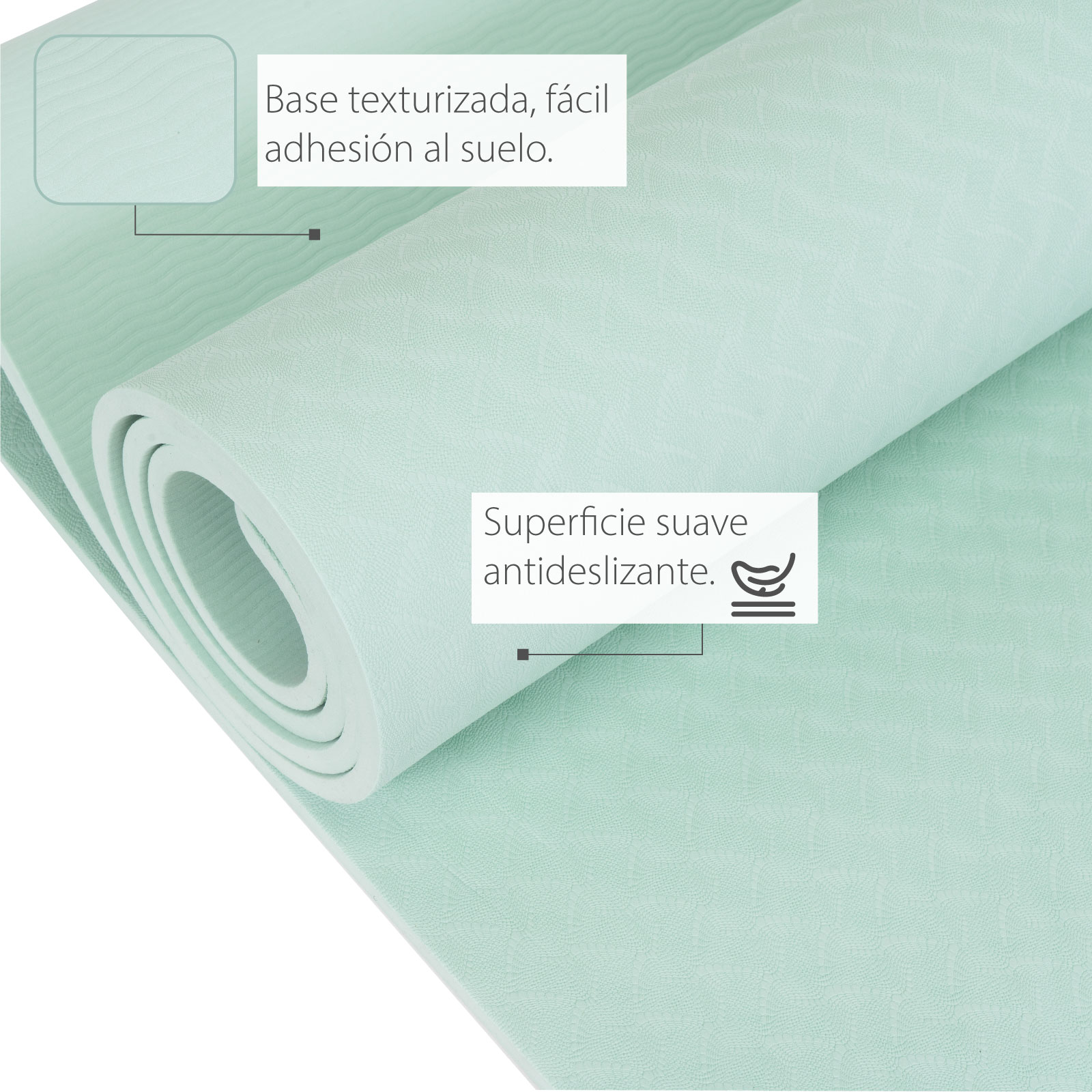 Foto 5 | Tapete para Yoga Altera Yogatpe color Verde 183 X 61 cm