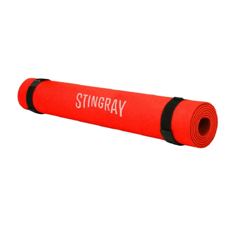 Foto 2 pulgar | Tapete para Yoga Stingray 3mm color Rojo con Correa